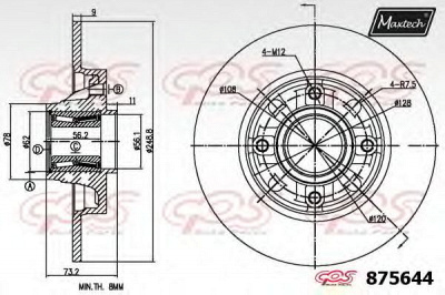 MAXTECH 8756446065 -