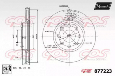 MAXTECH 8772230080 -
