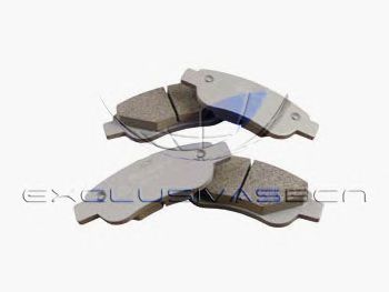 MDR mfp2217 -  Комплект тормозных колодок, дисковый тормоз