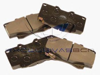 MDR mfp2254 -  Комплект тормозных колодок, дисковый тормоз