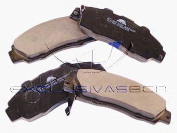 MDR mfp2432 -  Комплект тормозных колодок, дисковый тормоз
