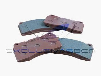 MDR mfp2510 -  Комплект тормозных колодок, дисковый тормоз