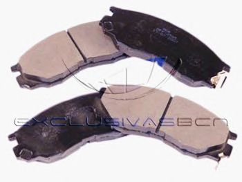 MDR mfp2585 -  Комплект тормозных колодок, дисковый тормоз