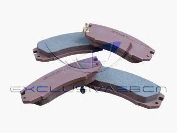 MDR mfp2708 -  Комплект тормозных колодок, дисковый тормоз