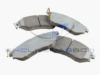 MDR mfp2709 -  Комплект тормозных колодок, дисковый тормоз