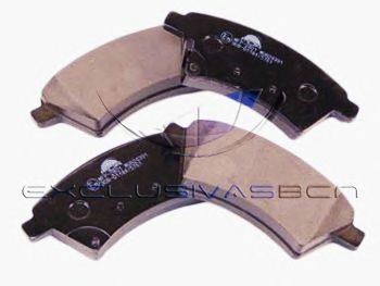 MDR mfp2801 -  Комплект тормозных колодок, дисковый тормоз