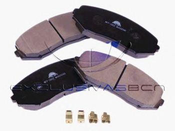 MDR mfp2802 -  Комплект тормозных колодок, дисковый тормоз
