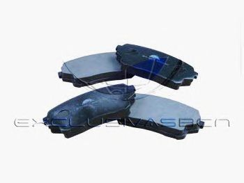 MDR mfp2807 -  Комплект тормозных колодок, дисковый тормоз