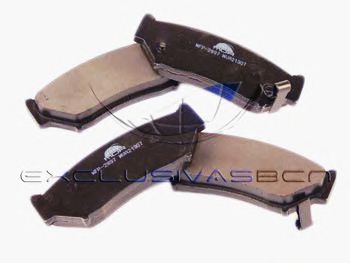 MDR mfp2897 -  Комплект тормозных колодок, дисковый тормоз