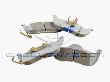 MDR mrp2001 -  Комплект тормозных колодок, дисковый тормоз
