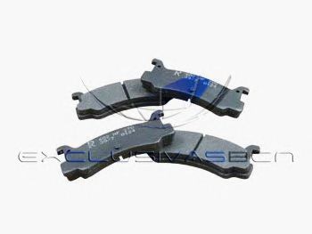 MDR mrp2303 -  Комплект тормозных колодок, дисковый тормоз