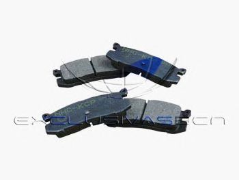 MDR mrp2306 -  Комплект тормозных колодок, дисковый тормоз