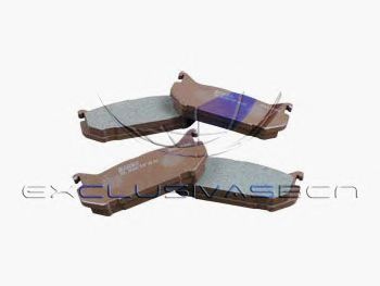 MDR mrp2307 -  Комплект тормозных колодок, дисковый тормоз
