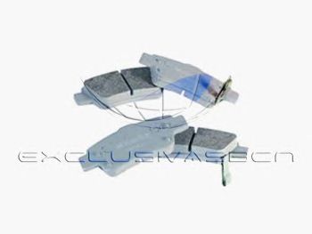 MDR mrp2400 -  Комплект тормозных колодок, дисковый тормоз