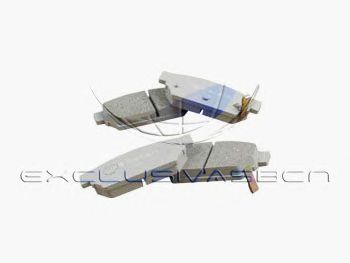 MDR mrp2504 -  Комплект тормозных колодок, дисковый тормоз