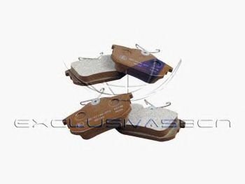 MDR mrp2507 -  Комплект тормозных колодок, дисковый тормоз