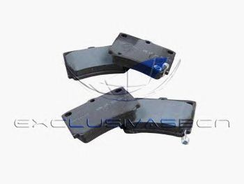 MDR mrp2592 -  Комплект тормозных колодок, дисковый тормоз