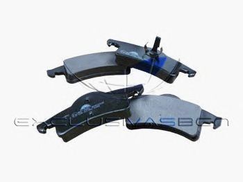 MDR mrp2992 -  Комплект тормозных колодок, дисковый тормоз