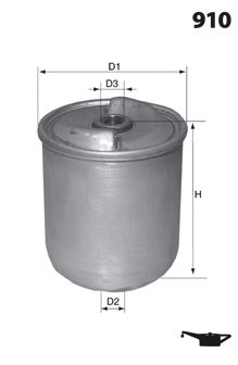 MECAFILTER ehc8502 -  Масляный фильтр