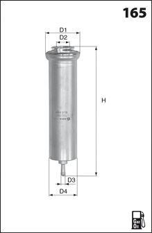 MECAFILTER elg5450 -  Топливный фильтр