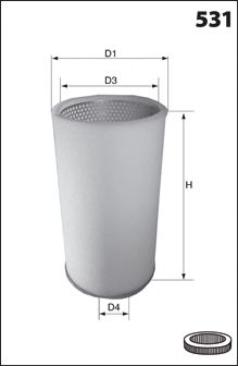 MECAFILTER fa1440 -  Фильтр добавочного воздуха