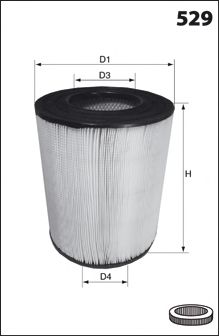 MECAFILTER fa3362 -  Воздушный фильтр