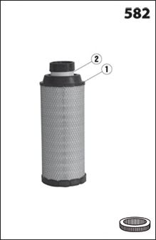 MECAFILTER fj3475 -  Воздушный фильтр