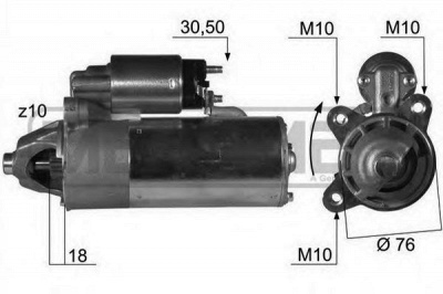 MESSMER 220015 -  Стартер