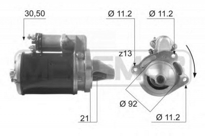 MESSMER 220020 -  Стартер