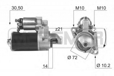 MESSMER 220034 -  Стартер