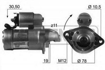 MESSMER 220046 -  Стартер