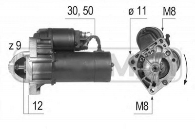 MESSMER 220057 -  Стартер