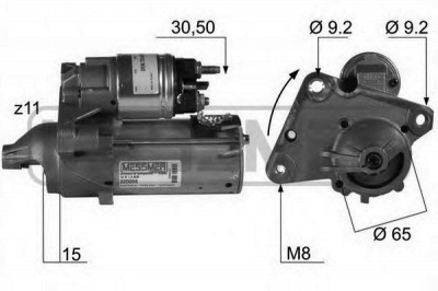 MESSMER 220068 -  Стартер