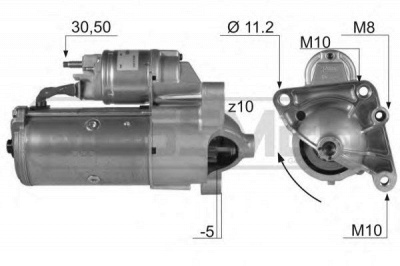 MESSMER 220136 -  Стартер