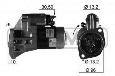 MESSMER 220202 -  Стартер