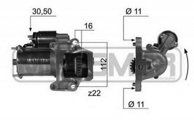 MESSMER 220372 -  Стартер