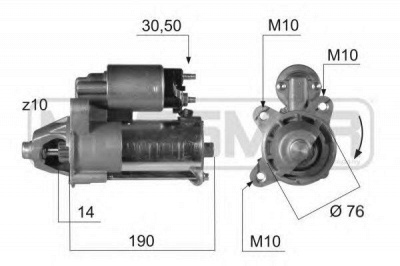 MESSMER 220374 -  Стартер