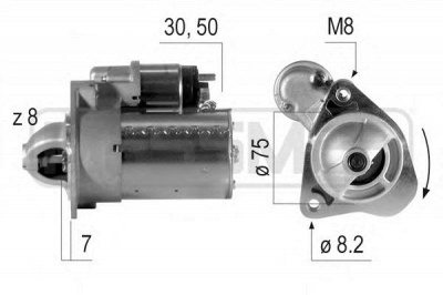 MESSMER 220386 -  Стартер