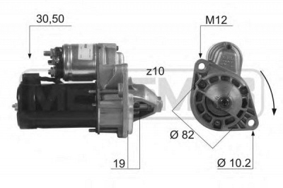 MESSMER 220401 -  Стартер