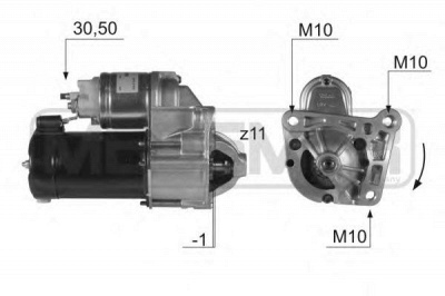 MESSMER 220402 -  Стартер