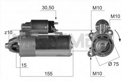 MESSMER 220413 -  Стартер