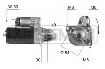 MESSMER 220435 -  Стартер