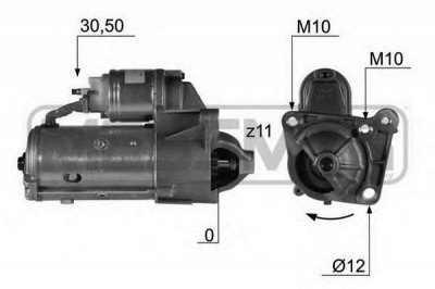 MESSMER 220436 -  Стартер