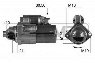 MESSMER 220443 -  Стартер