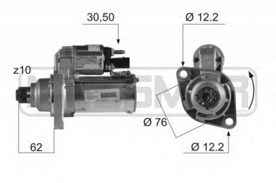 MESSMER 220448 -  Стартер