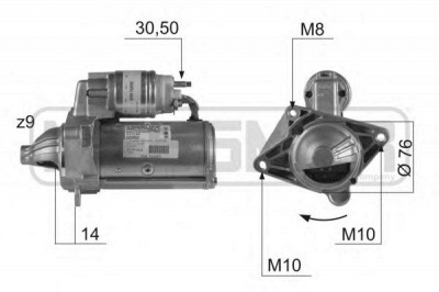 MESSMER 220453 -  Стартер