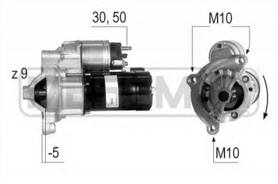 MESSMER 220455 -  Стартер