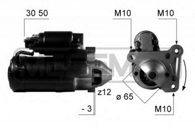 MESSMER 220458 -  Стартер