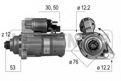 MESSMER 220534 -  Стартер