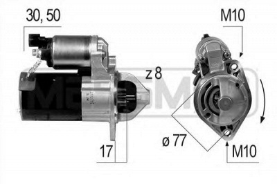 MESSMER 220543 -  Стартер
